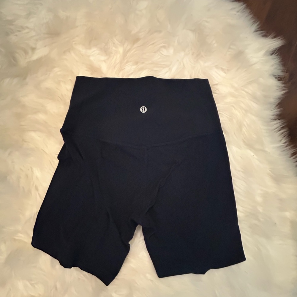 lululemon athletica Navy Bike Shorts